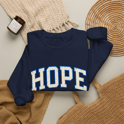 Copy of Brave Crewneck Sweatshirt – Varsity Lettering Pullover