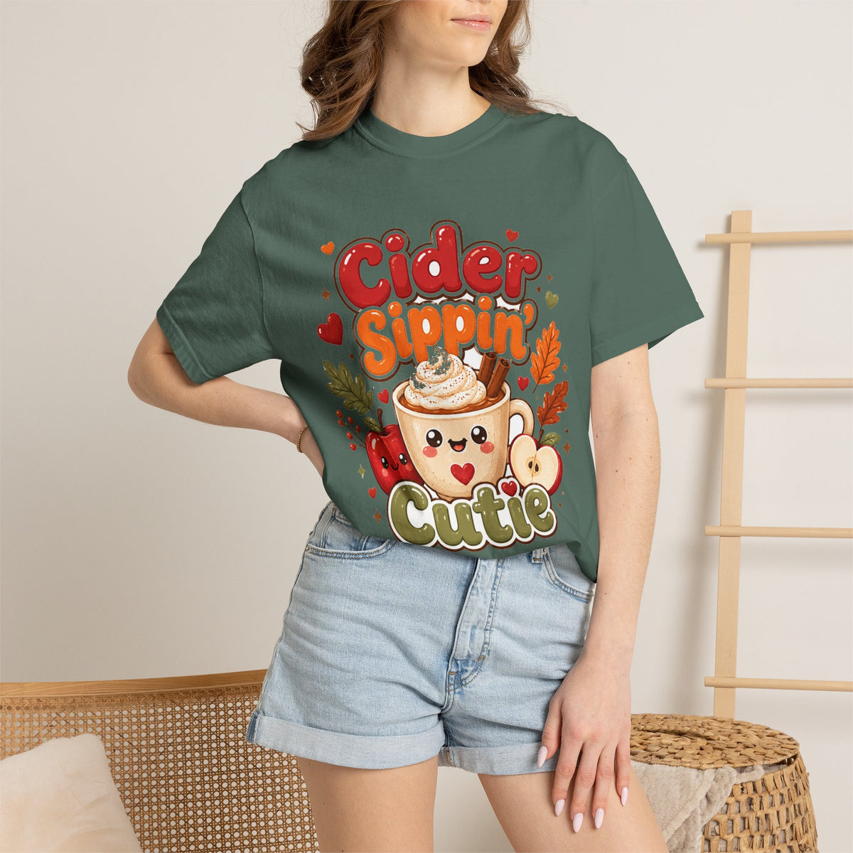 Cider Sippin' Cutie Fall T-Shirt