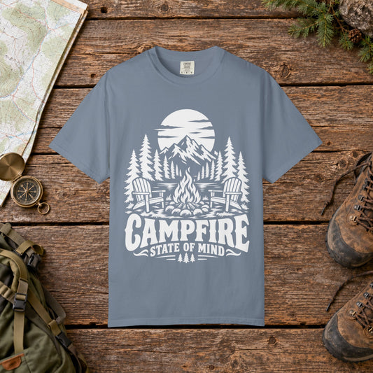 Campfire state of mind NC | Vintage Mountain Hiking Tee
