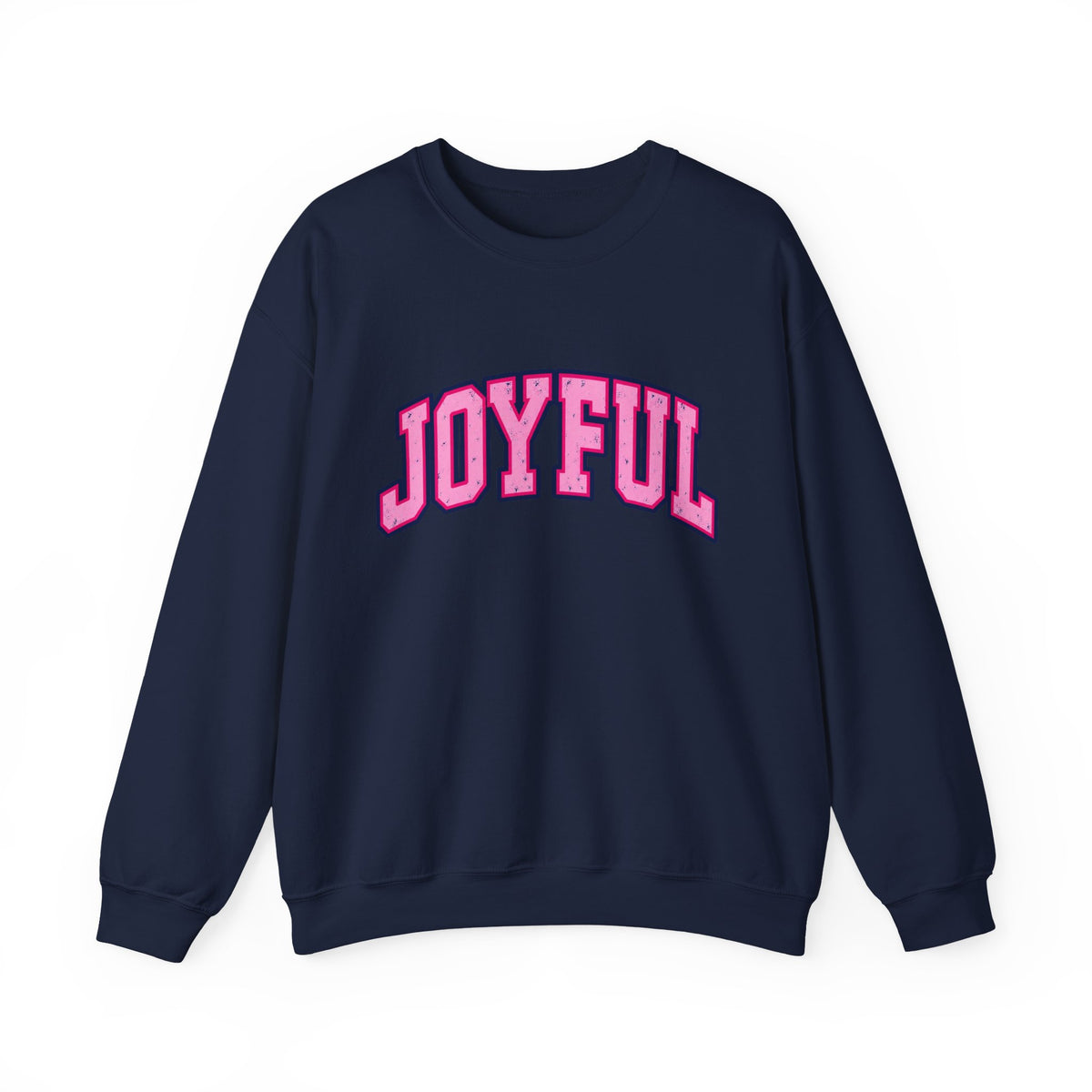 Joyful Pink Crewneck Sweatshirt