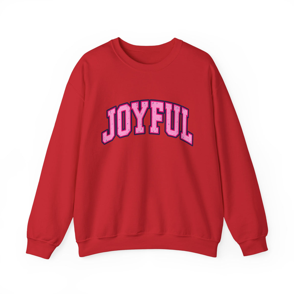 Joyful Pink Crewneck Sweatshirt