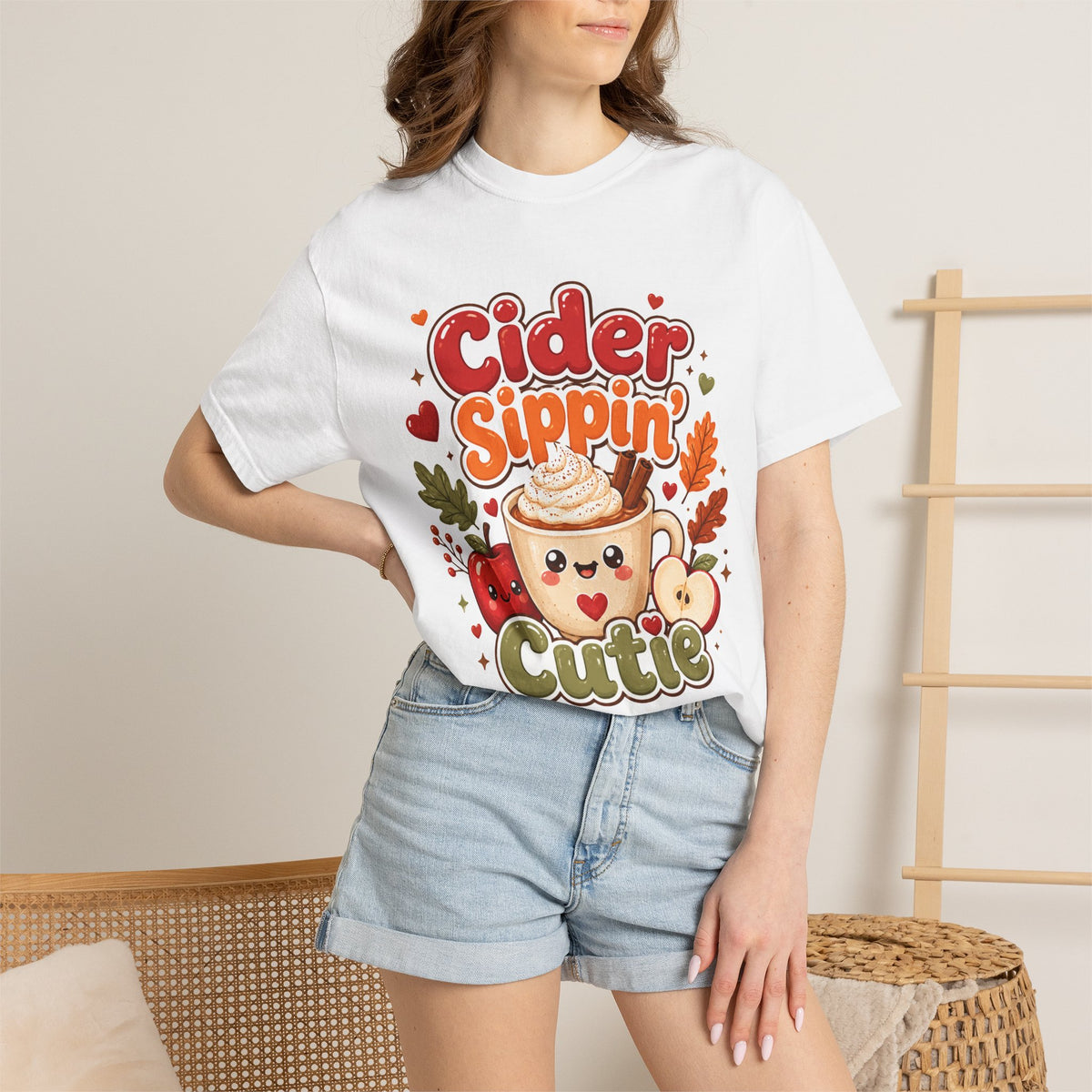Cider Sippin' Cutie Fall T-Shirt