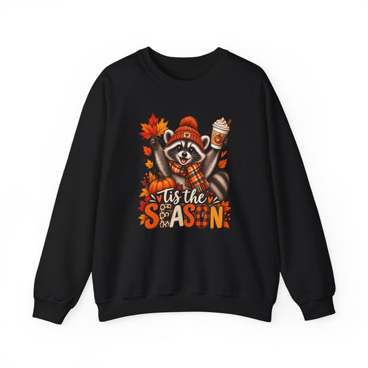 Fall Raccoon 'Tis the Season Sweatshirt