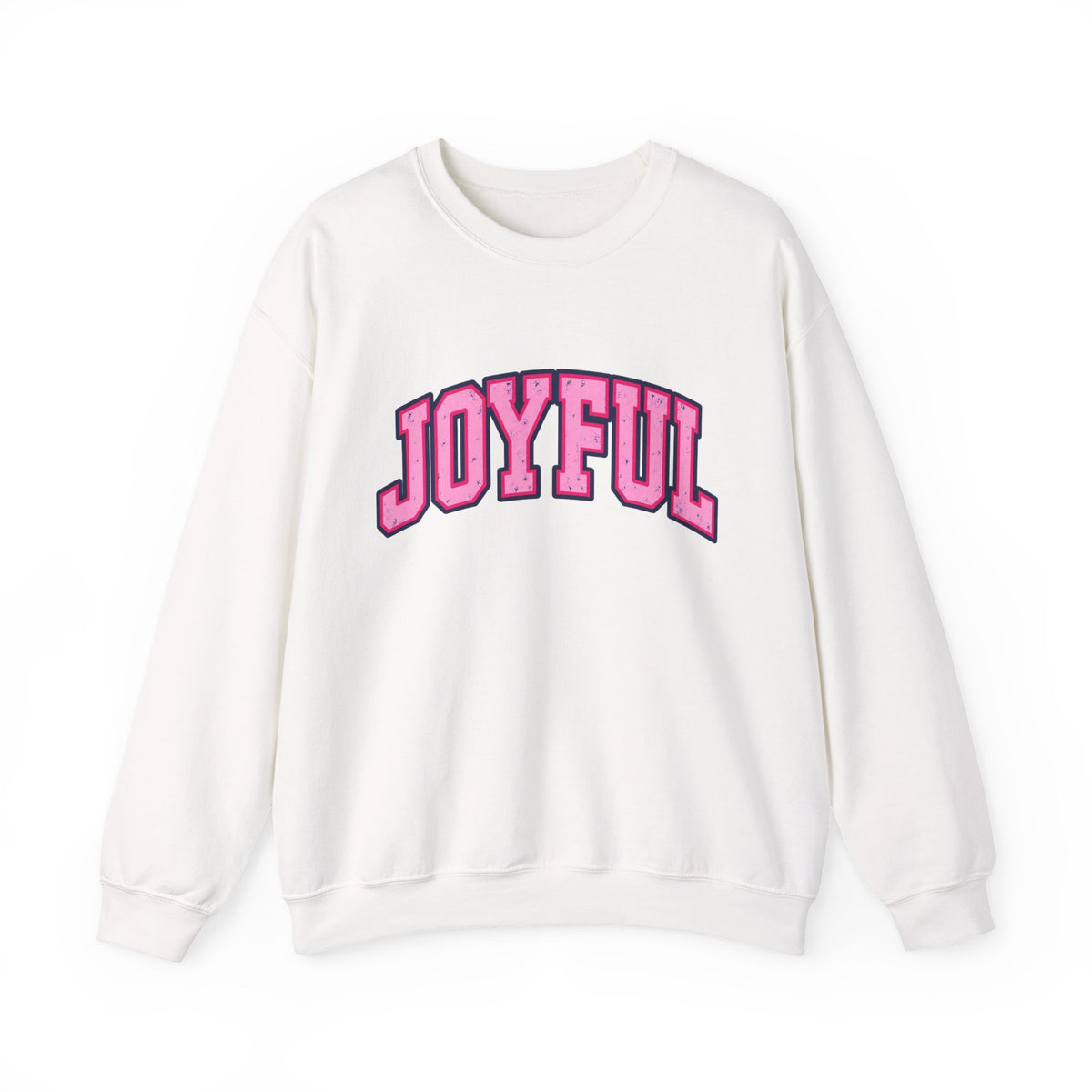 Joyful Pink Crewneck Sweatshirt