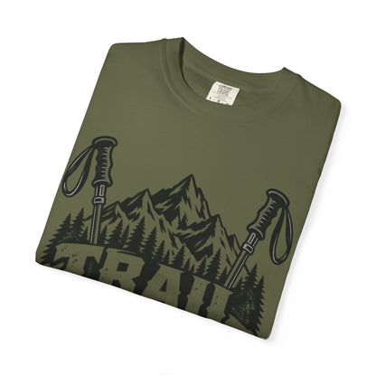 Trail Born BW | Vintage Mountain Hiking Tee