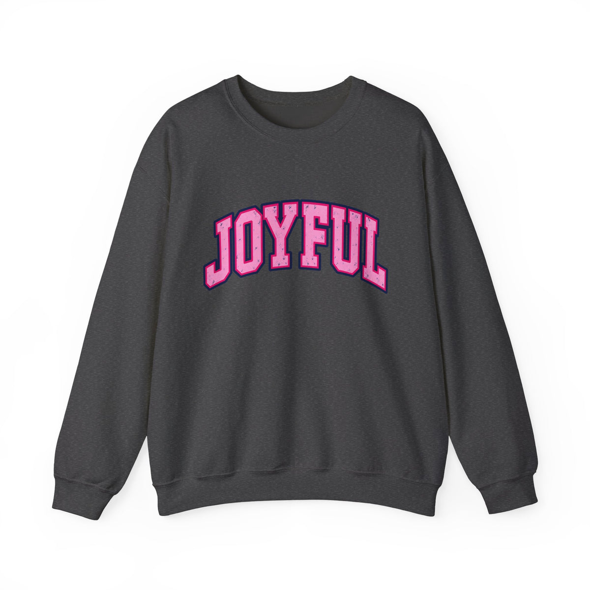 Joyful Pink Crewneck Sweatshirt