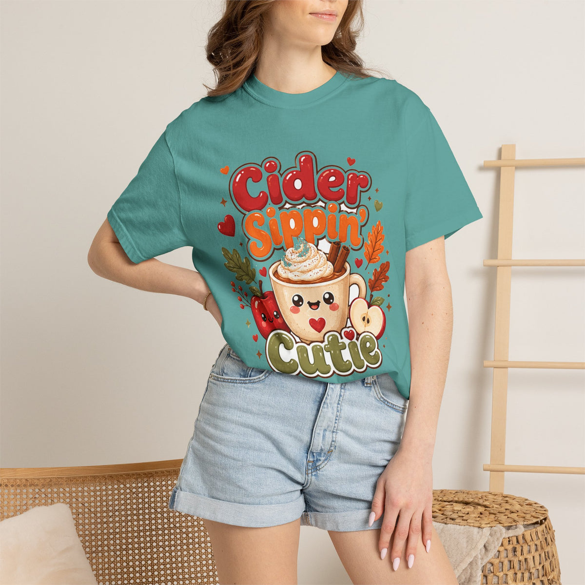 Cider Sippin' Cutie Fall T-Shirt