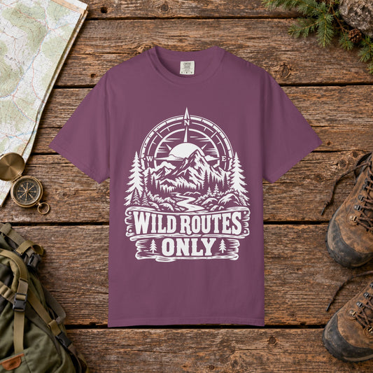 Wild routes only NC | Vintage Mountain Hiking Tee