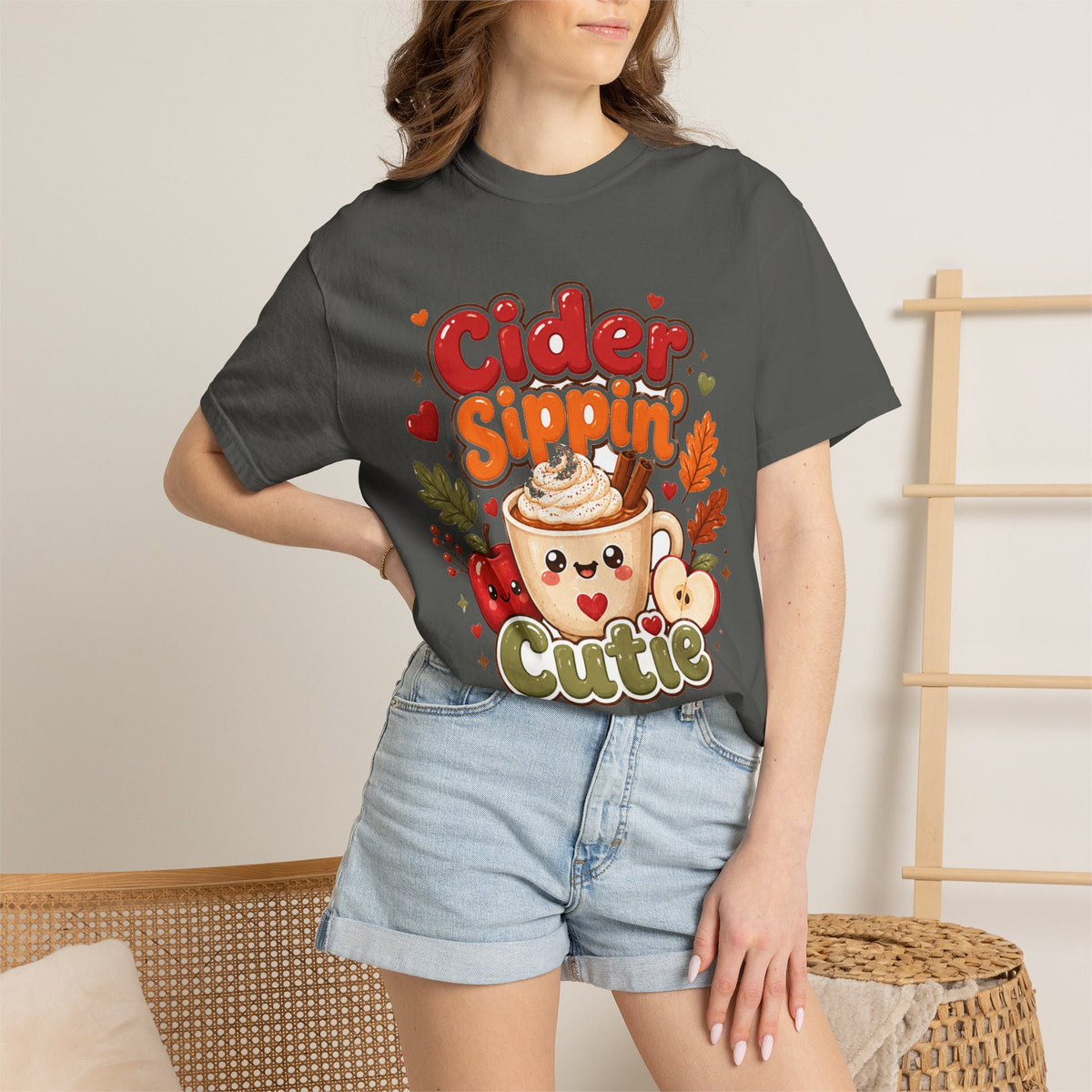 Cider Sippin' Cutie Fall T-Shirt