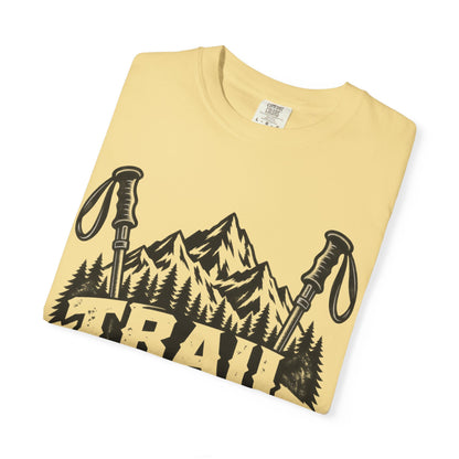 Trail Born BW | Vintage Mountain Hiking Tee