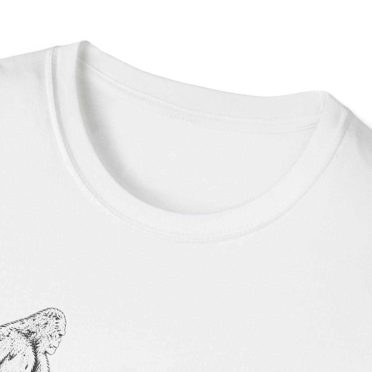 Dachshund Campfire Hiking Crew T‑Shirt — Minimal Line Art Backpacker Family