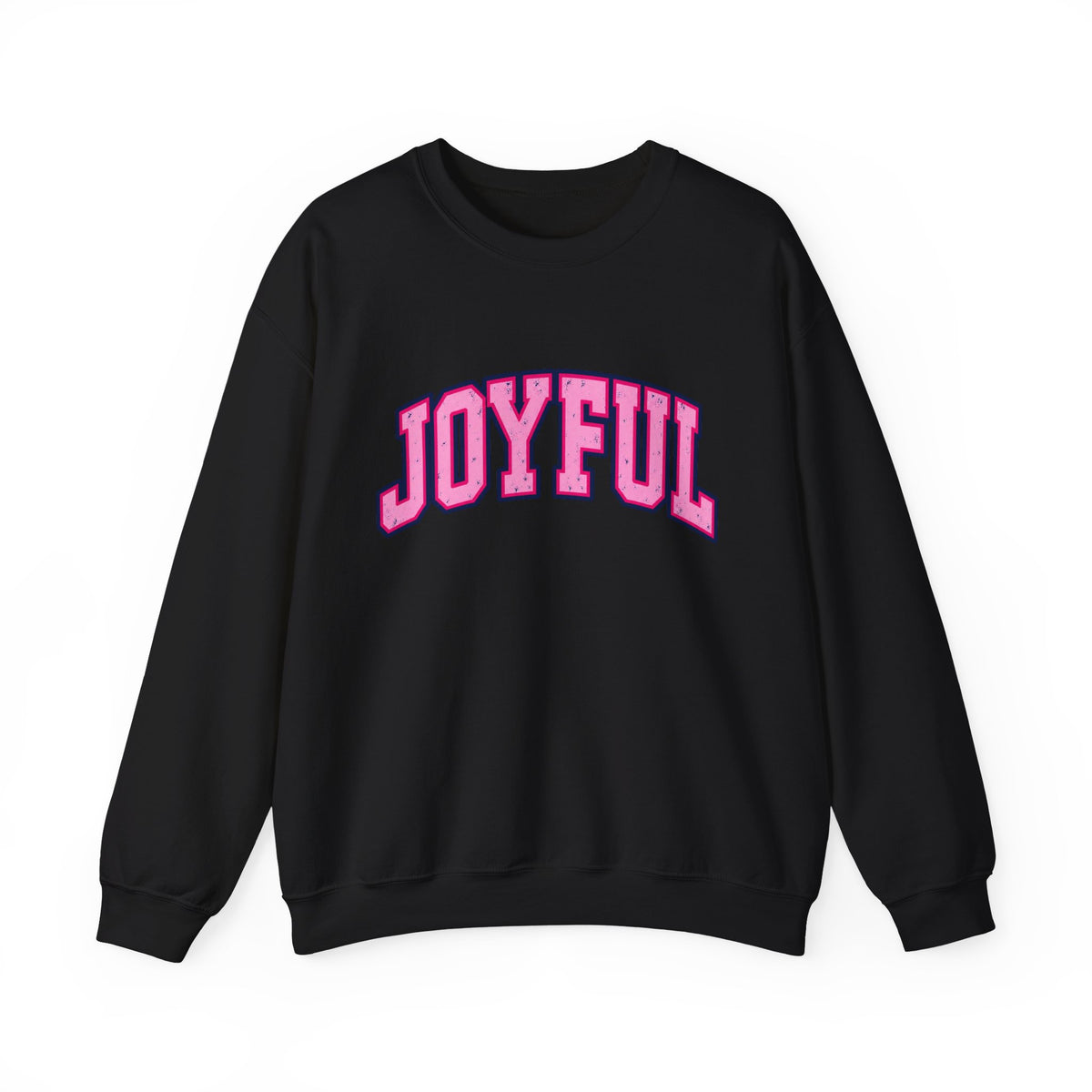 Joyful Pink Crewneck Sweatshirt