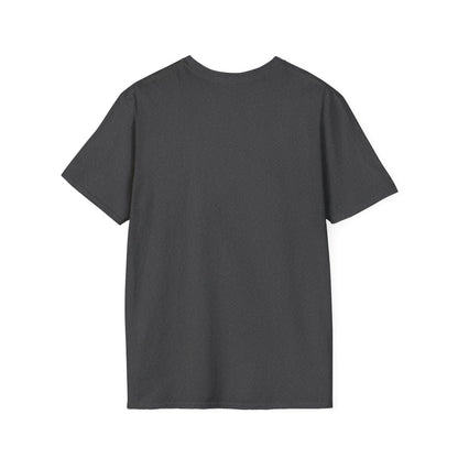 Dachshund Campfire Hiking Crew T‑Shirt — Minimal Line Art Backpacker Family