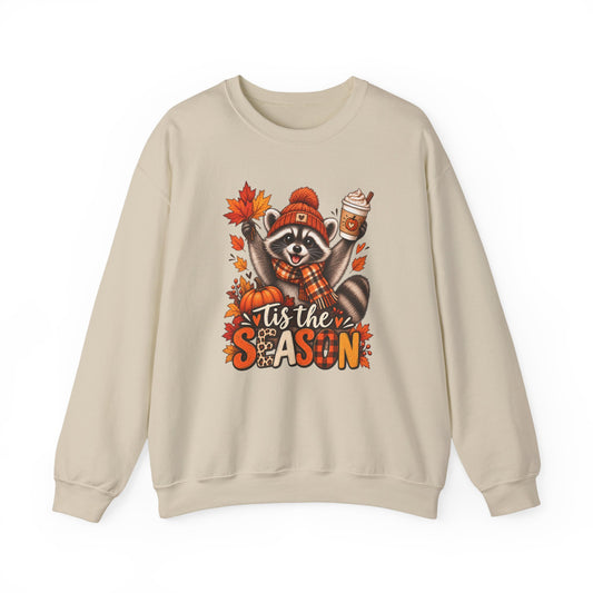 Fall Raccoon 'Tis the Season Sweatshirt