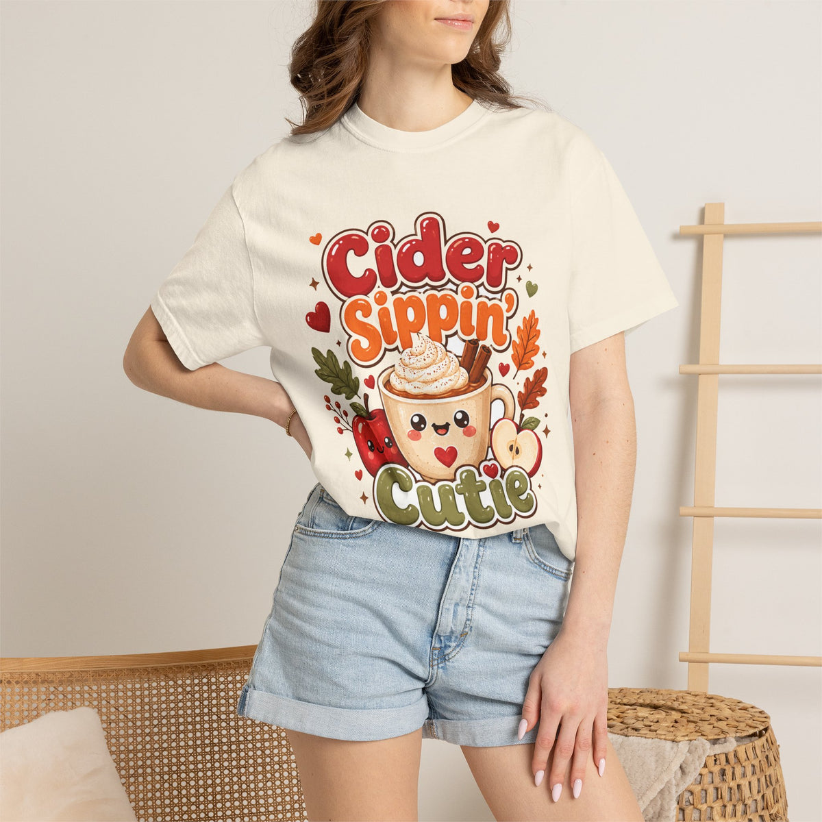 Cider Sippin' Cutie Fall T-Shirt