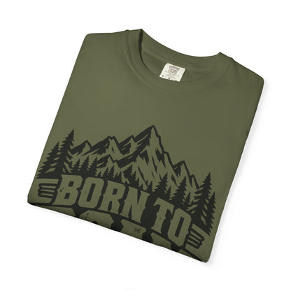 Born to roam BW | Vintage Mountain Hiking Tee