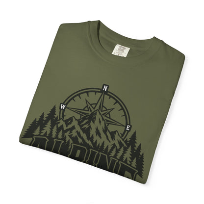 Alpine state of mind BW | Vintage Mountain Hiking Tee