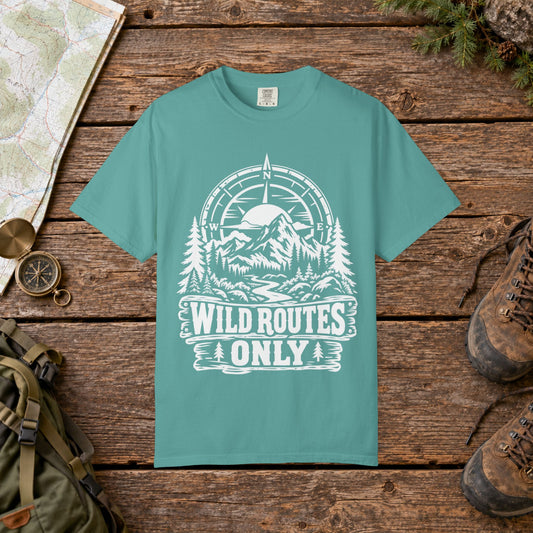 Wild routes only NC | Vintage Mountain Hiking Tee