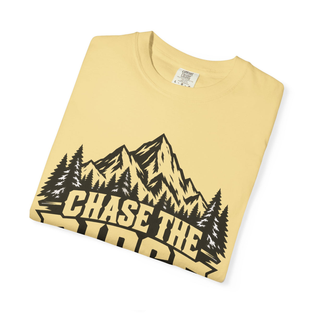 Chase the ridge BW | Vintage Mountain Hiking Tee