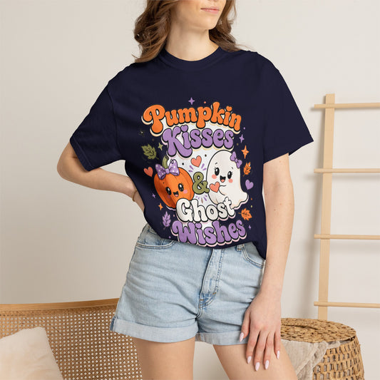 Pumpkin Kisses & Harvest Wishes T-Shirt