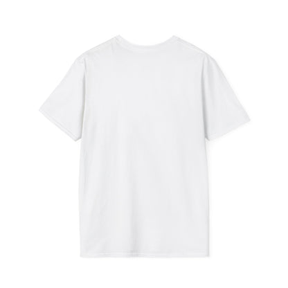 Dachshund Campfire Hiking Crew T‑Shirt — Minimal Line Art Backpacker Family