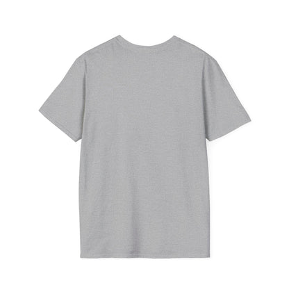Dachshund Campfire Hiking Crew T‑Shirt — Minimal Line Art Backpacker Family
