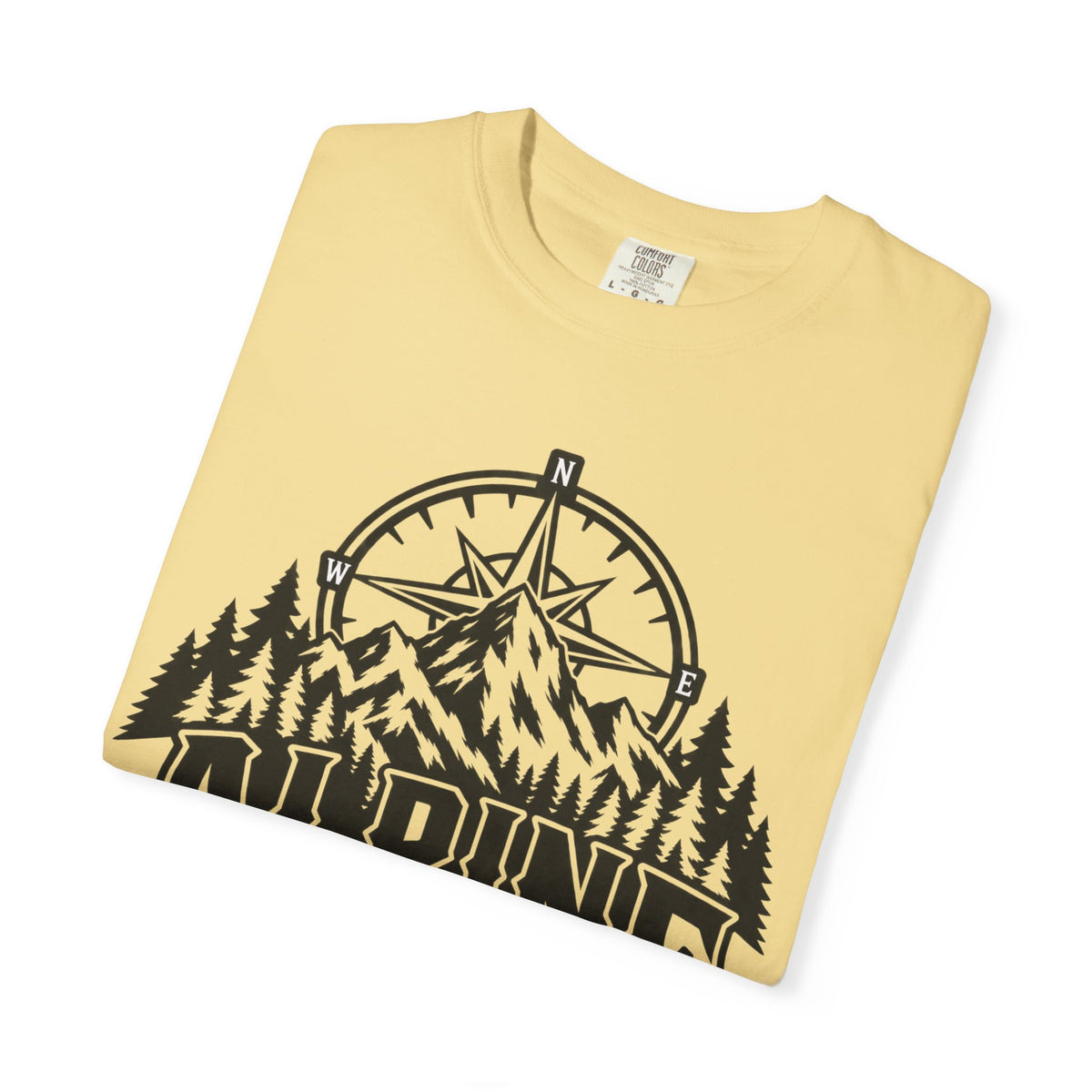 Alpine state of mind BW | Vintage Mountain Hiking Tee